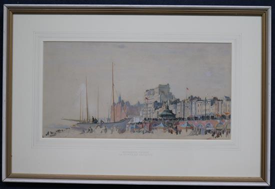 Charles Cundall (1890-1971) Brighton Front 8 x 15.5in.